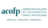 American College Of Osteopathic Family Physicians Logo Sliced